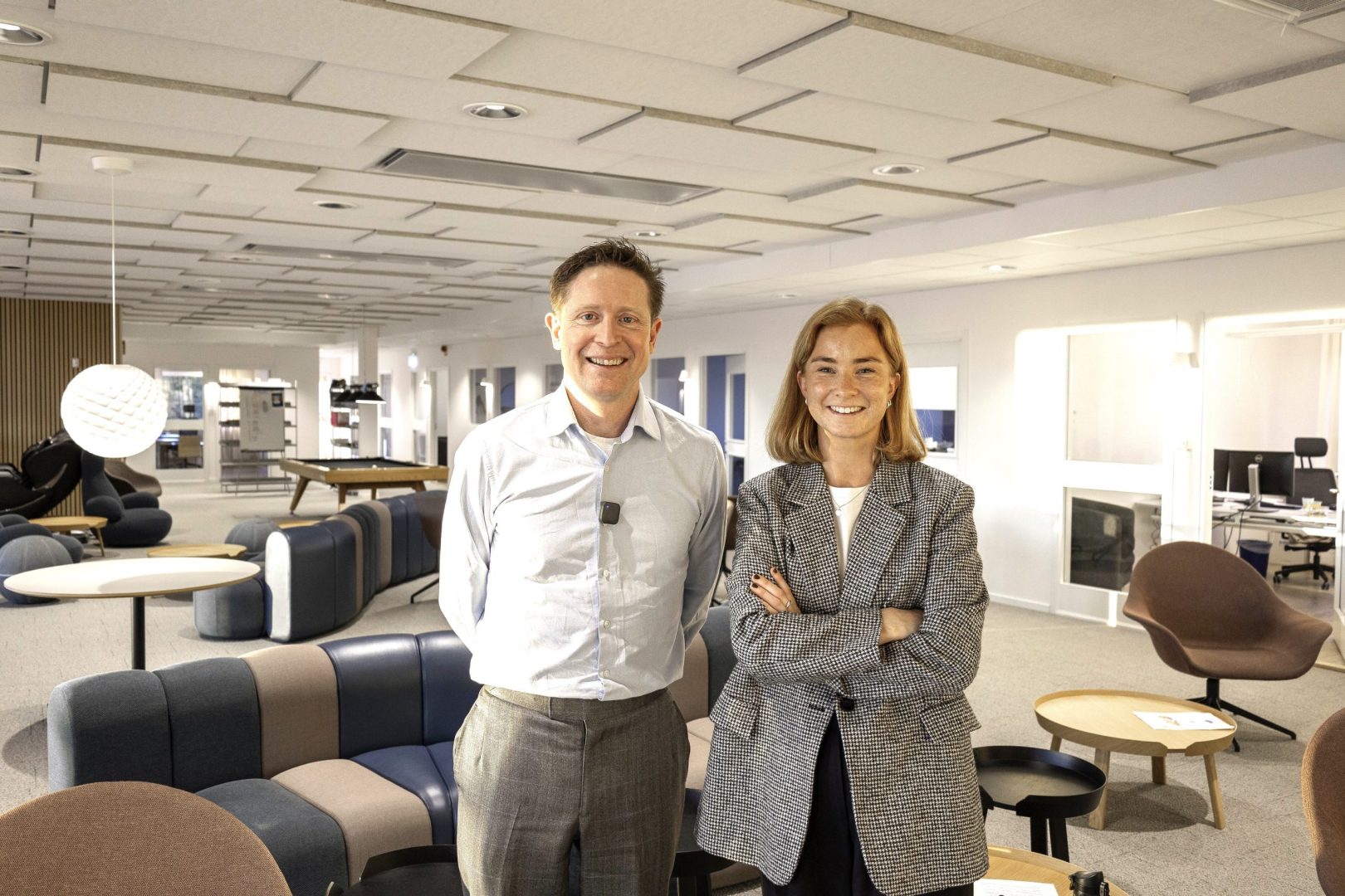 Två konsulter från Ants som hjälpt deras kund Wibax med rekrytering av en IT Digitalisation Manager